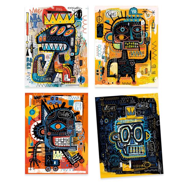 Djeco - Inspired By Art Activity - Basquiat