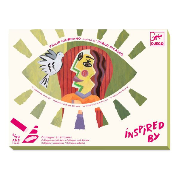Djeco - Inspired By Art Activity - Pablo Picasso (Paper Shapes)