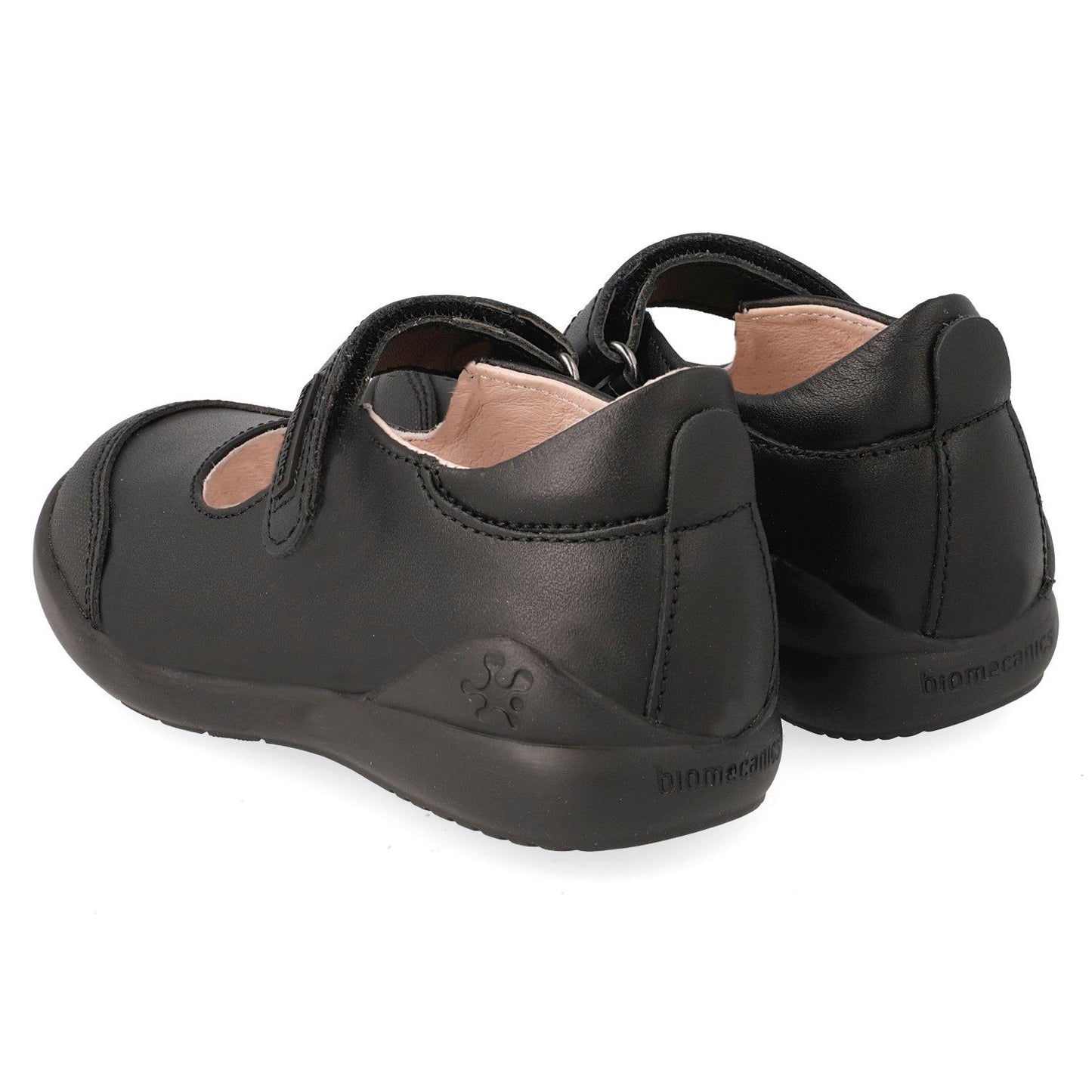 Biomecanics Girl's Black Uniform Shoes - 181121