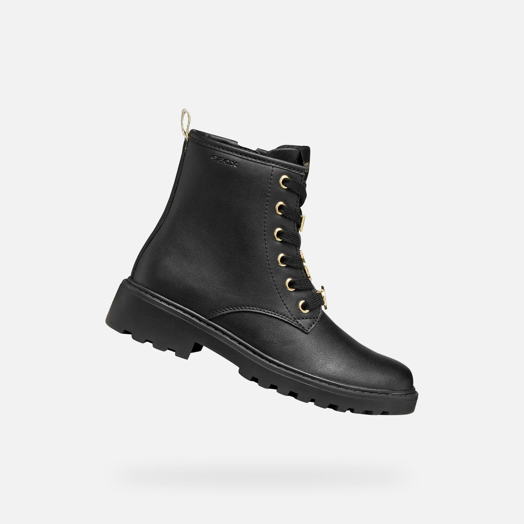 Geox Harry Potter Casey Junior Black Boots