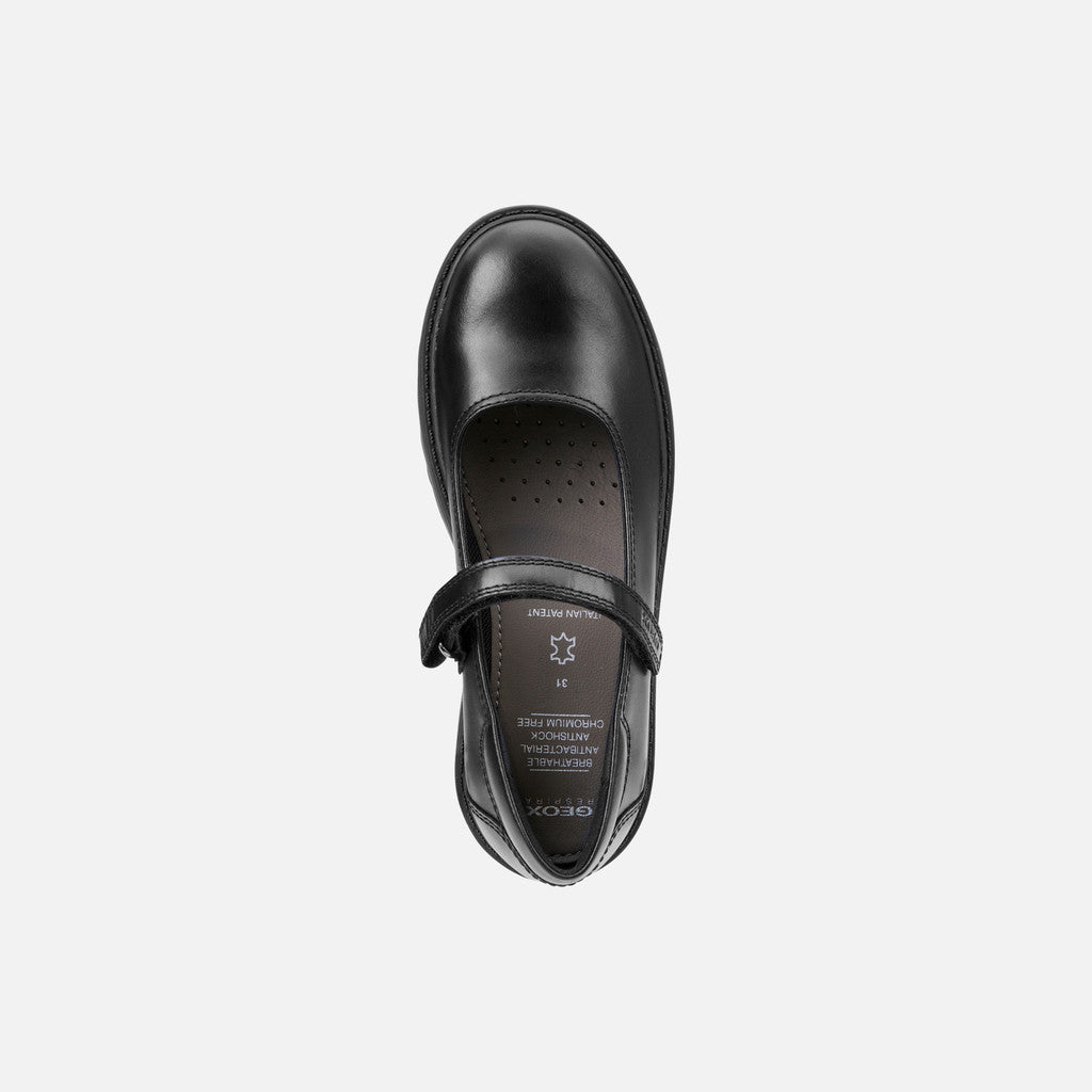Geox Casey Junior Mary Jane Uniform Shoes