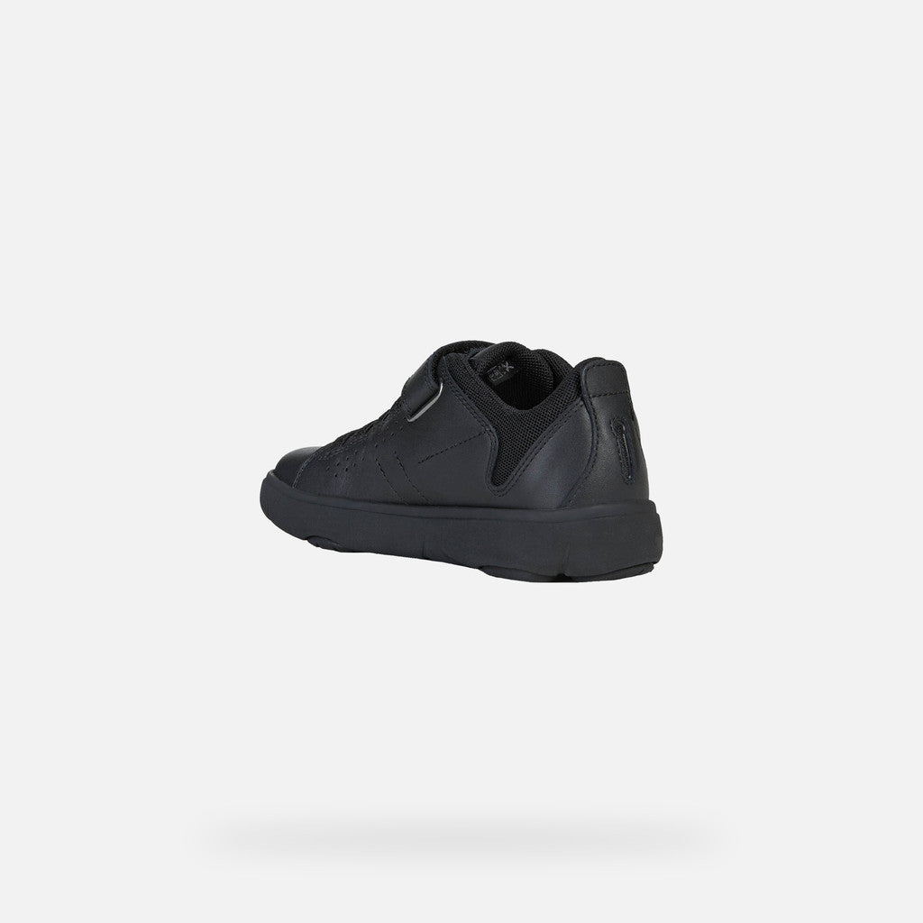 Geox Nebcup Boy's Black Uniform Sneakers