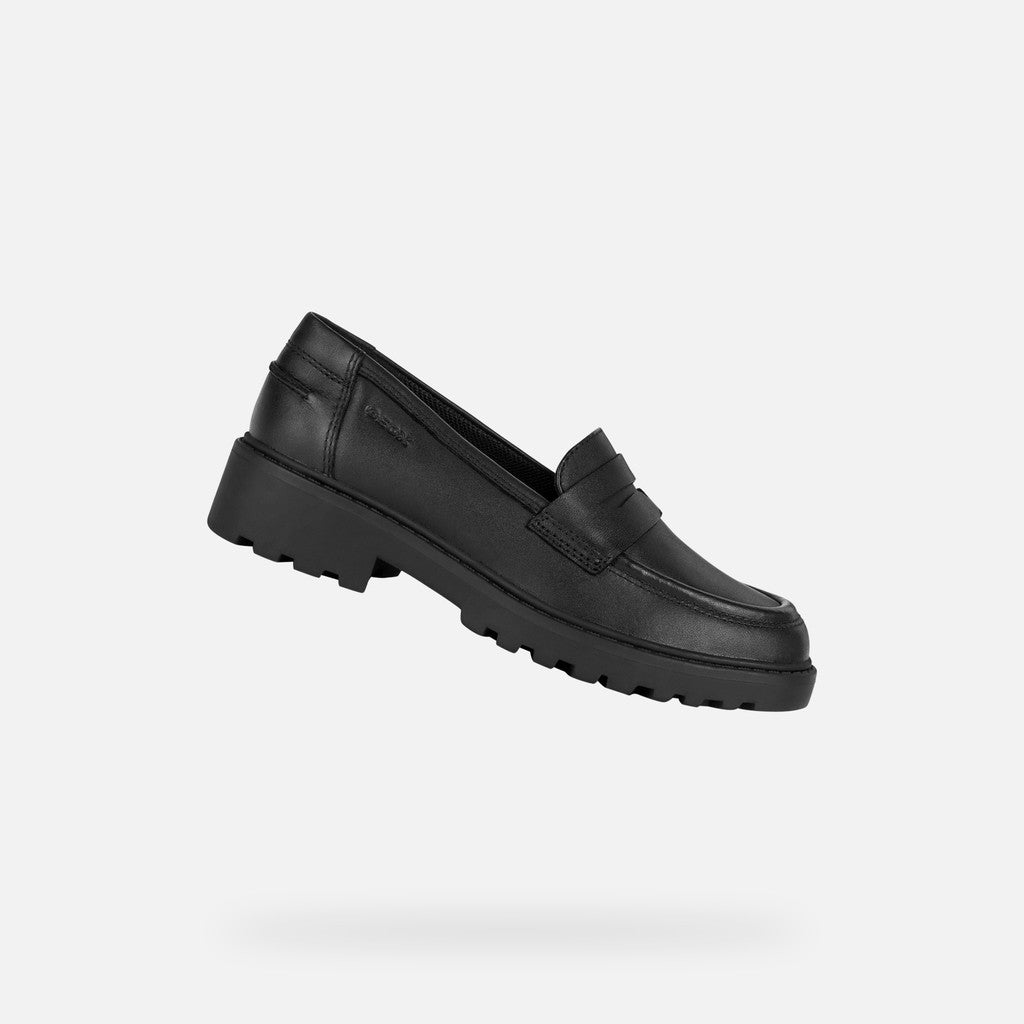 Geox Casey Junior Loafer Uniform Shoes