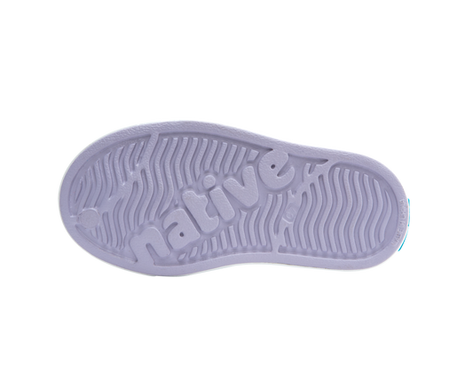 Native Shoes - Jefferson Bio Bling Kids - Future Purple Bling /Shell White