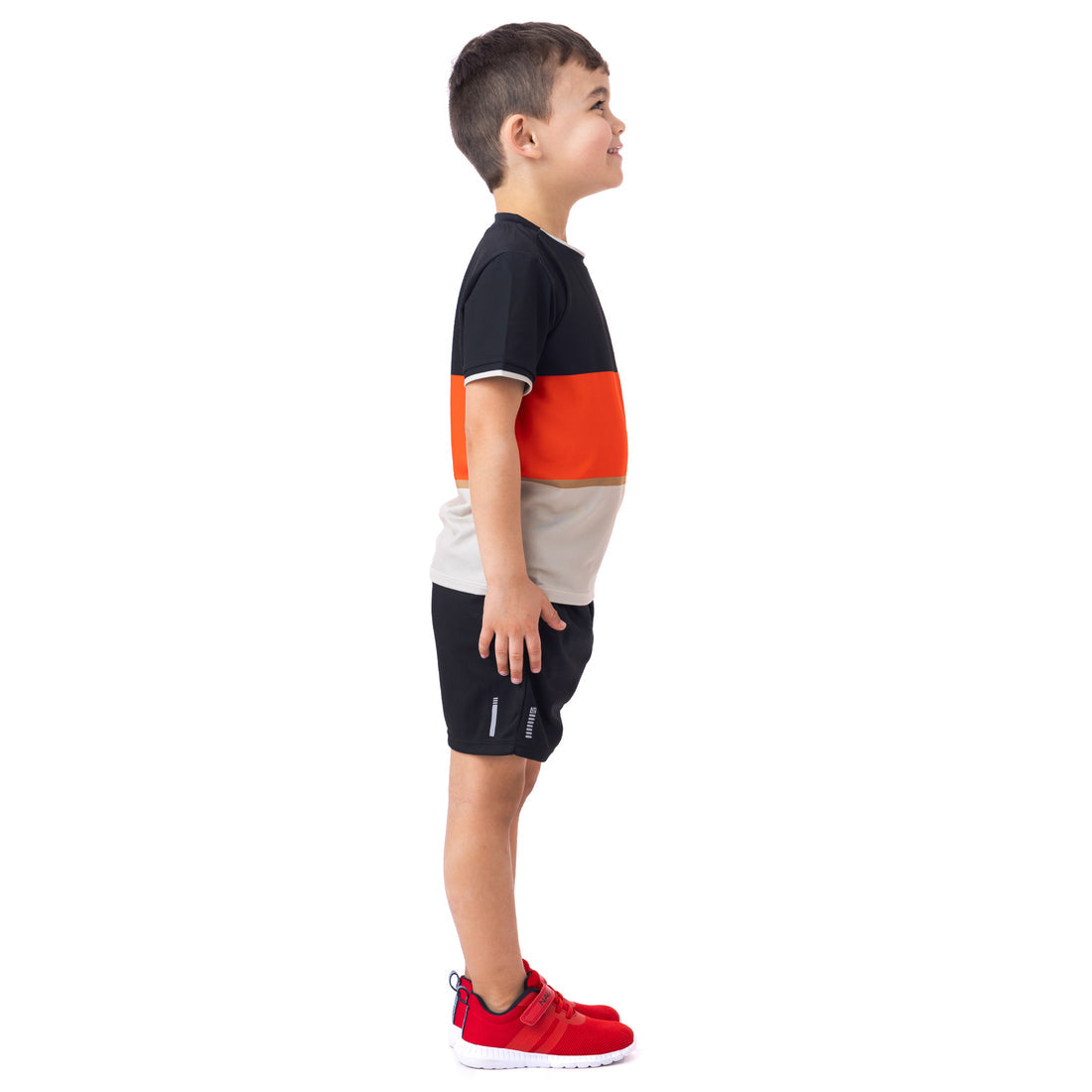 Nano- Boys Black Athletic T-Shirt