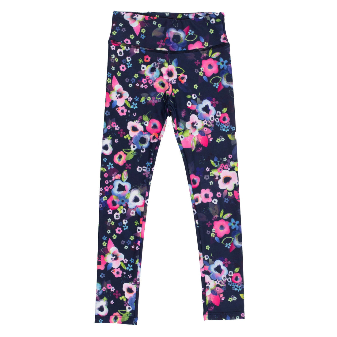 Nano-Girls Navy Athletic Leggings