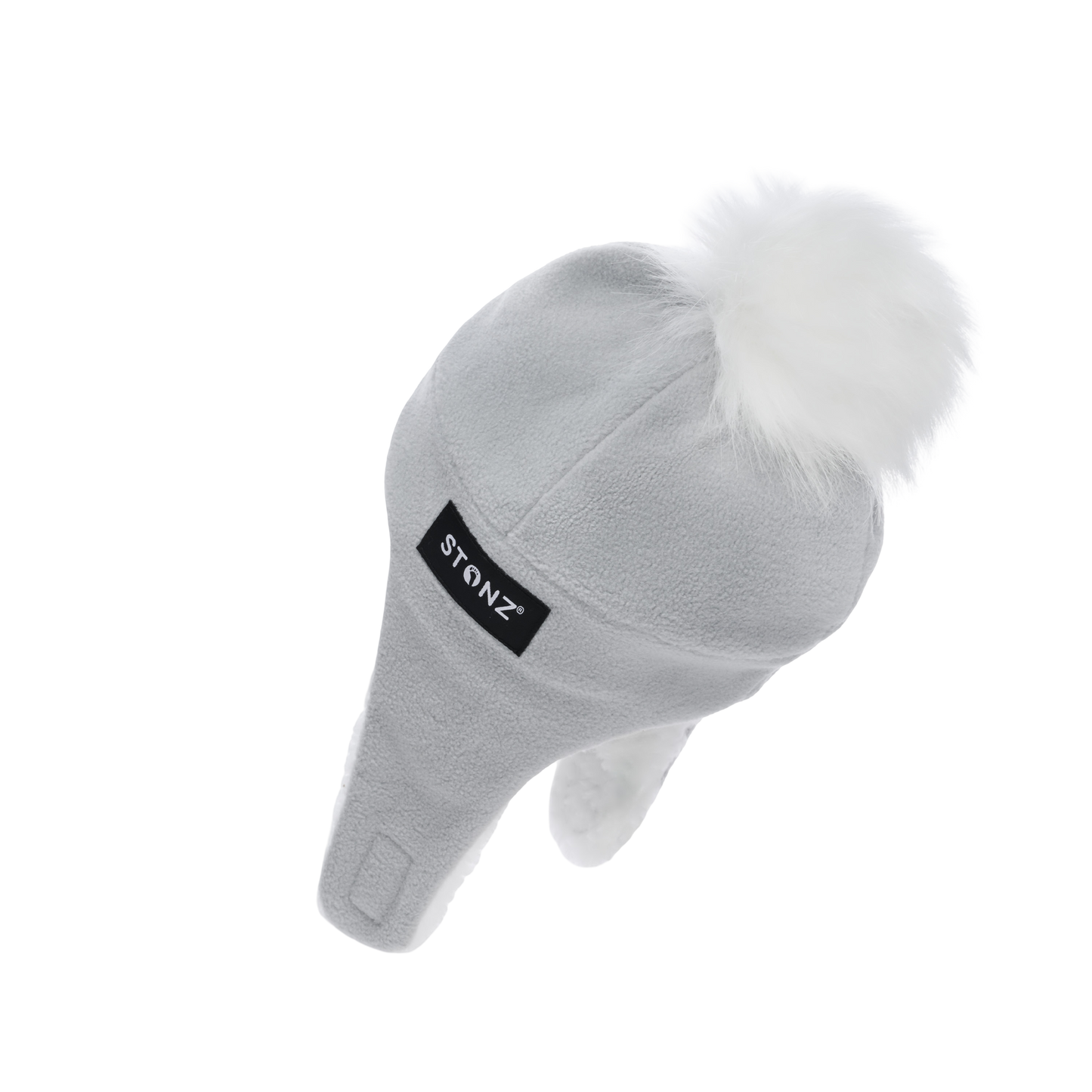 Stonz Fleece Hat for Baby and Toddler - Sherpa Lined with Chin Strap