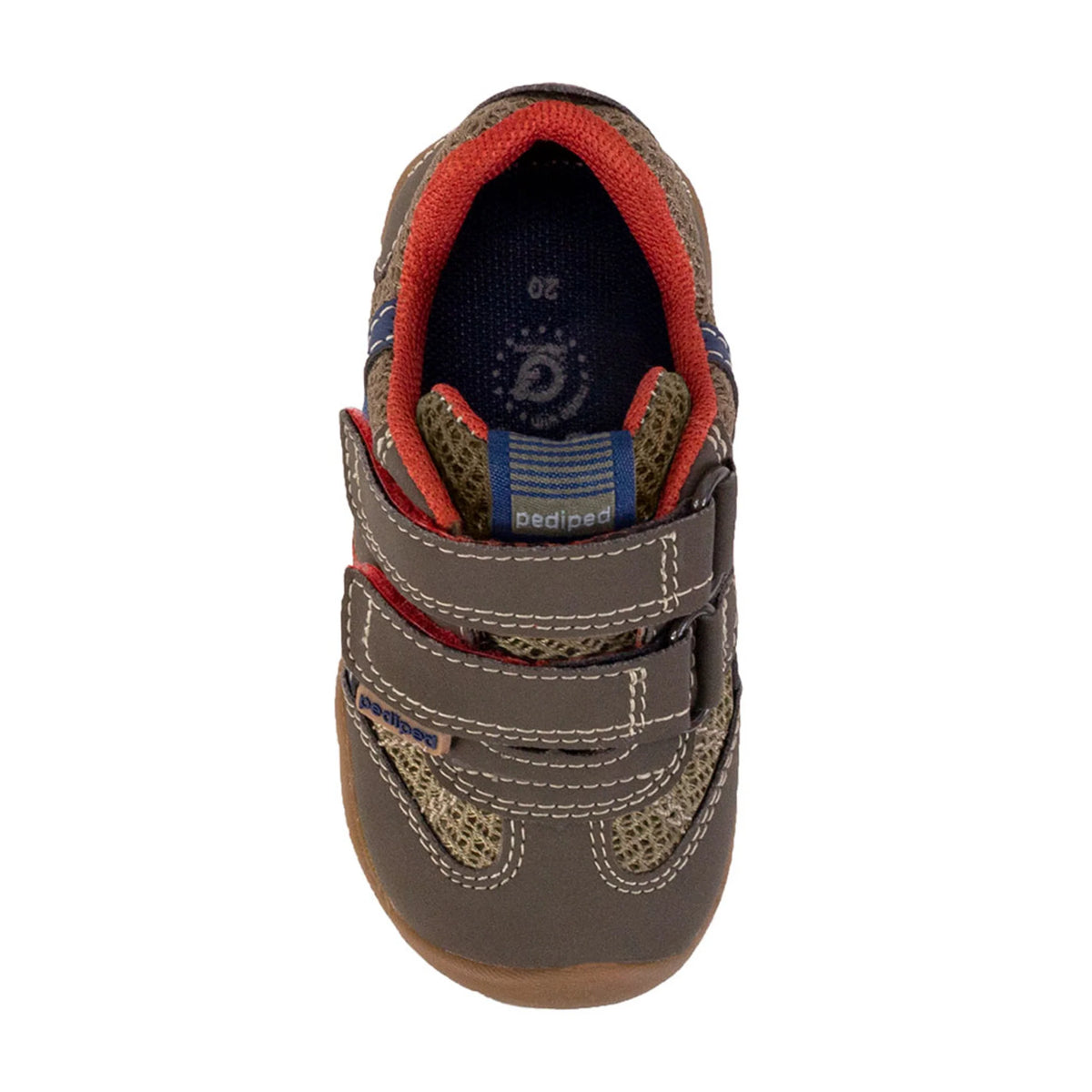 Pediped Gehrig Grip 'n' Go Kids Sneaker Earth