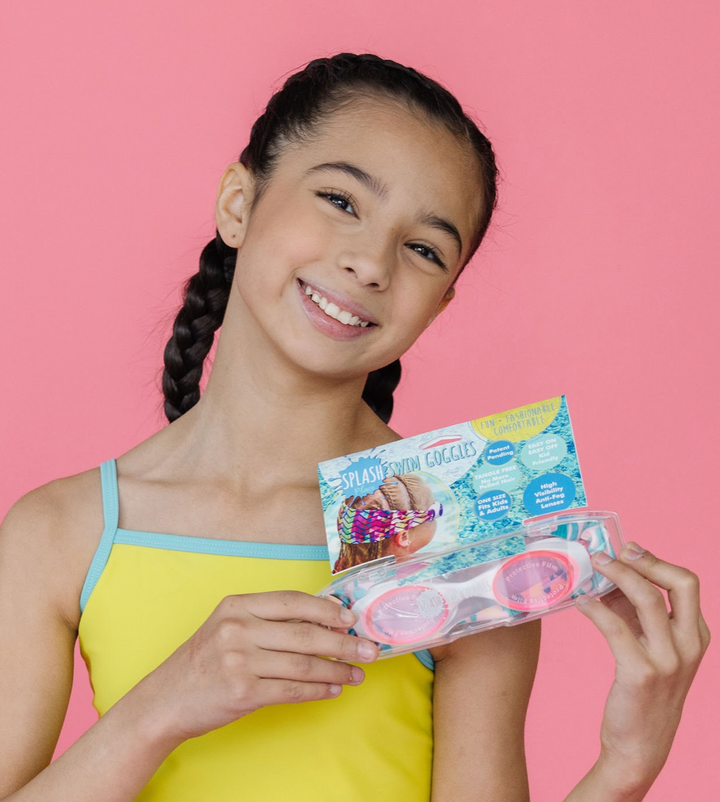 Splash Place Swim Goggles - Llama Fiesta