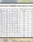 Korango - Bear Printed Gumboot - Charcoal