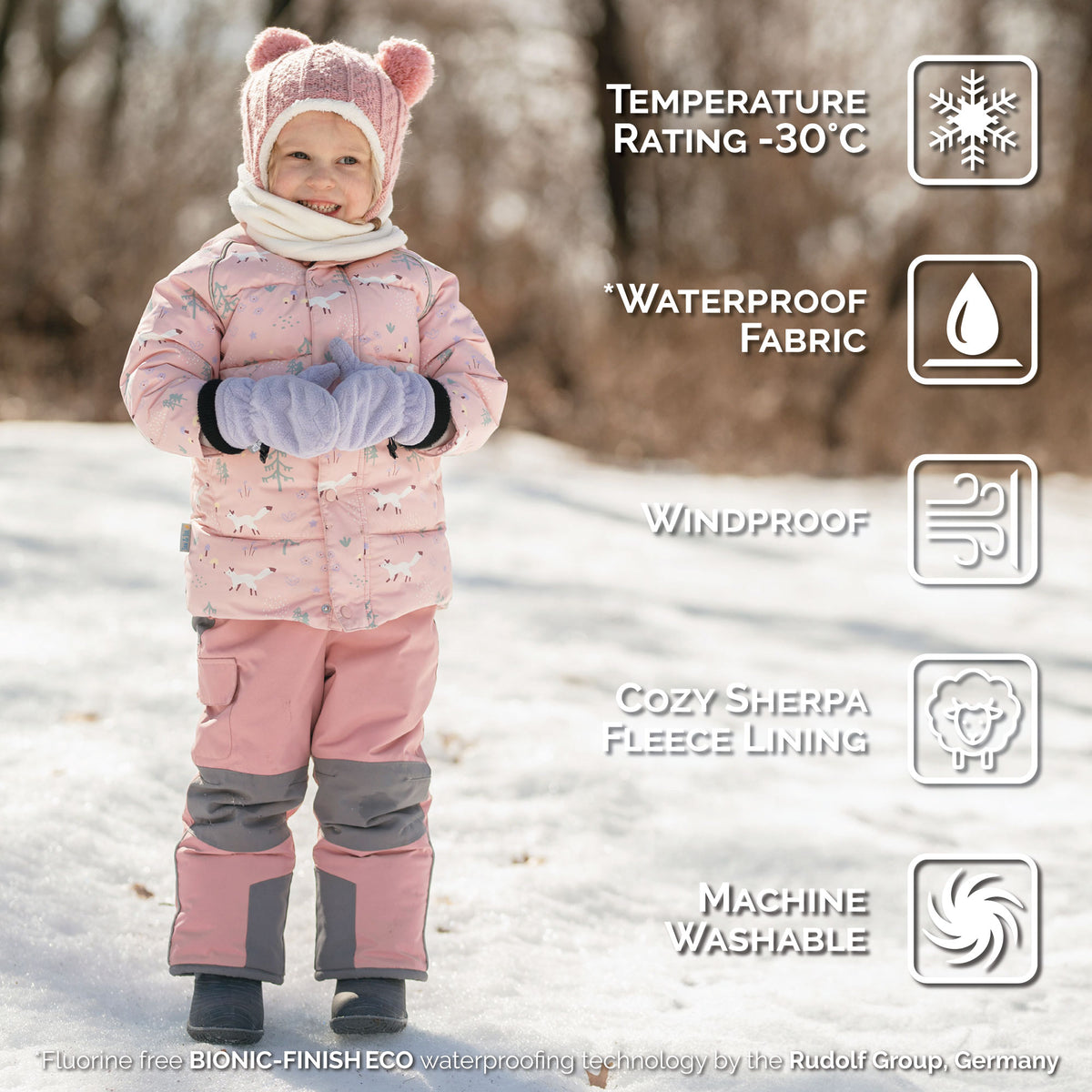 Jan & Jul - Kids Toasty-Dry Puffy Winter Coat