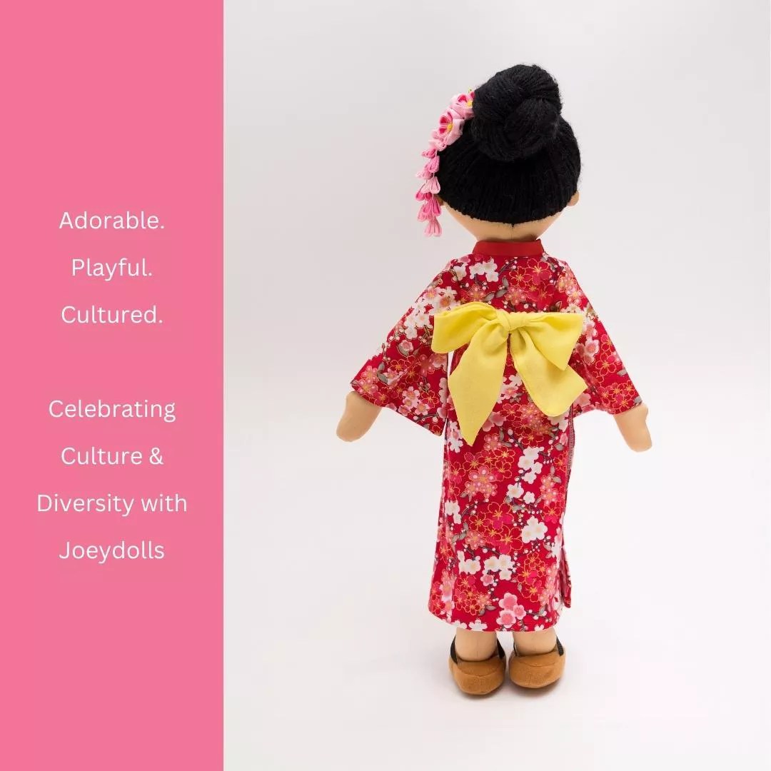JoeyDolls Aiko Japanese Doll, children's dolls — alternate view