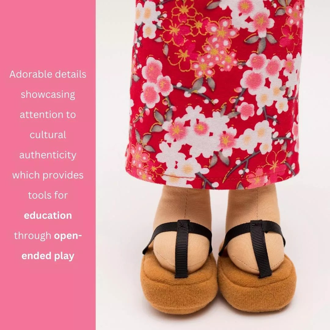 JoeyDolls Aiko Japanese Doll, children's dolls — alternate view