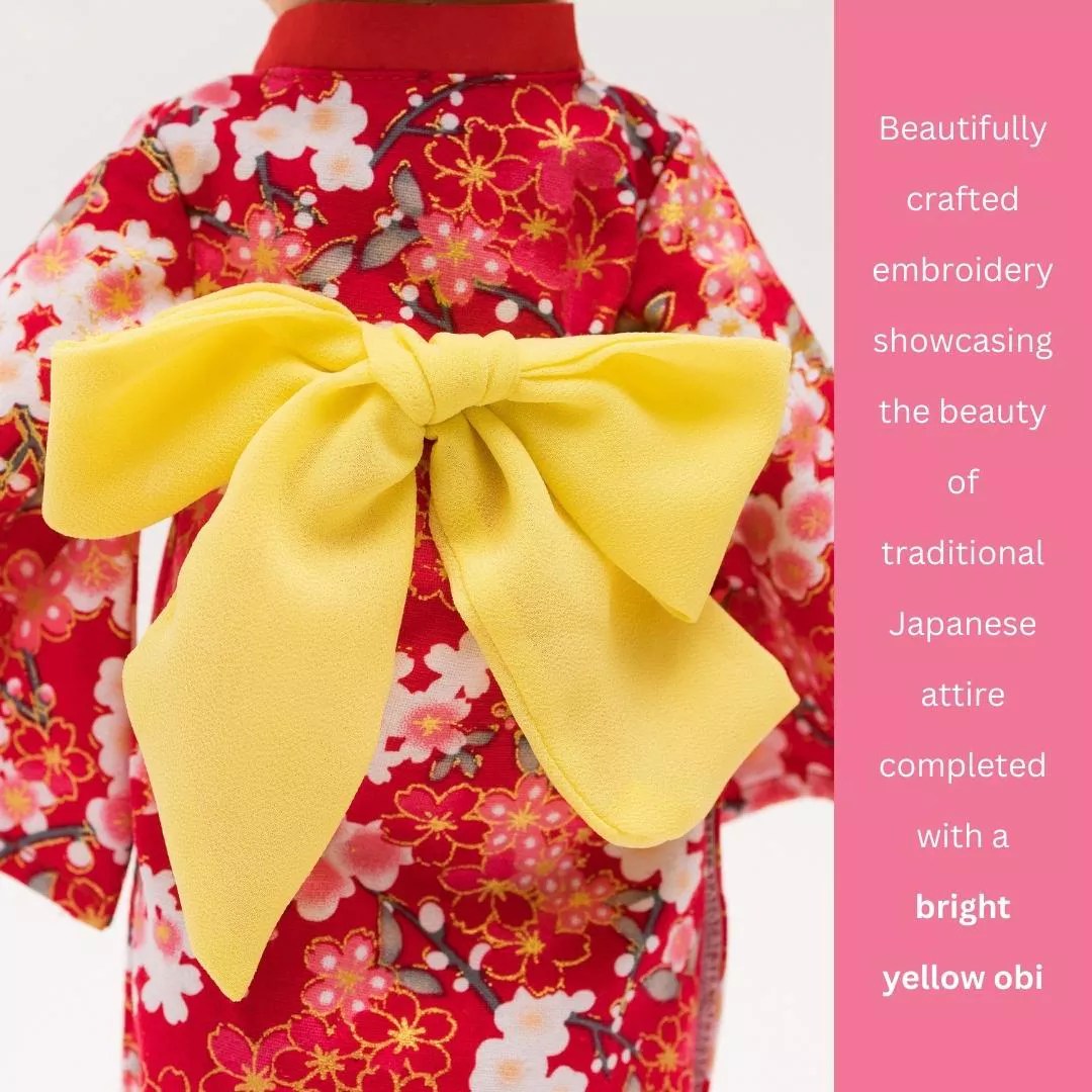 JoeyDolls Aiko Japanese Doll, children's dolls — alternate view