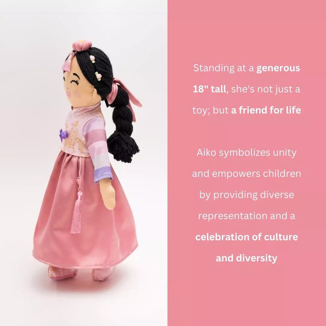 JoeyDolls Danbi Korean Doll, children's dolls — alternate view