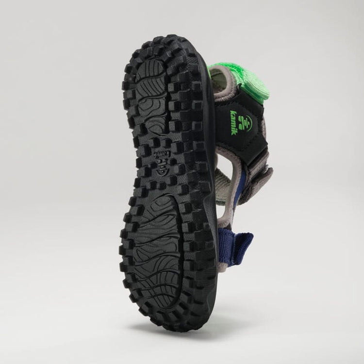 Kamik - Harbor T - Toddlers' Open-Toe Sandals - Black/Charcoal