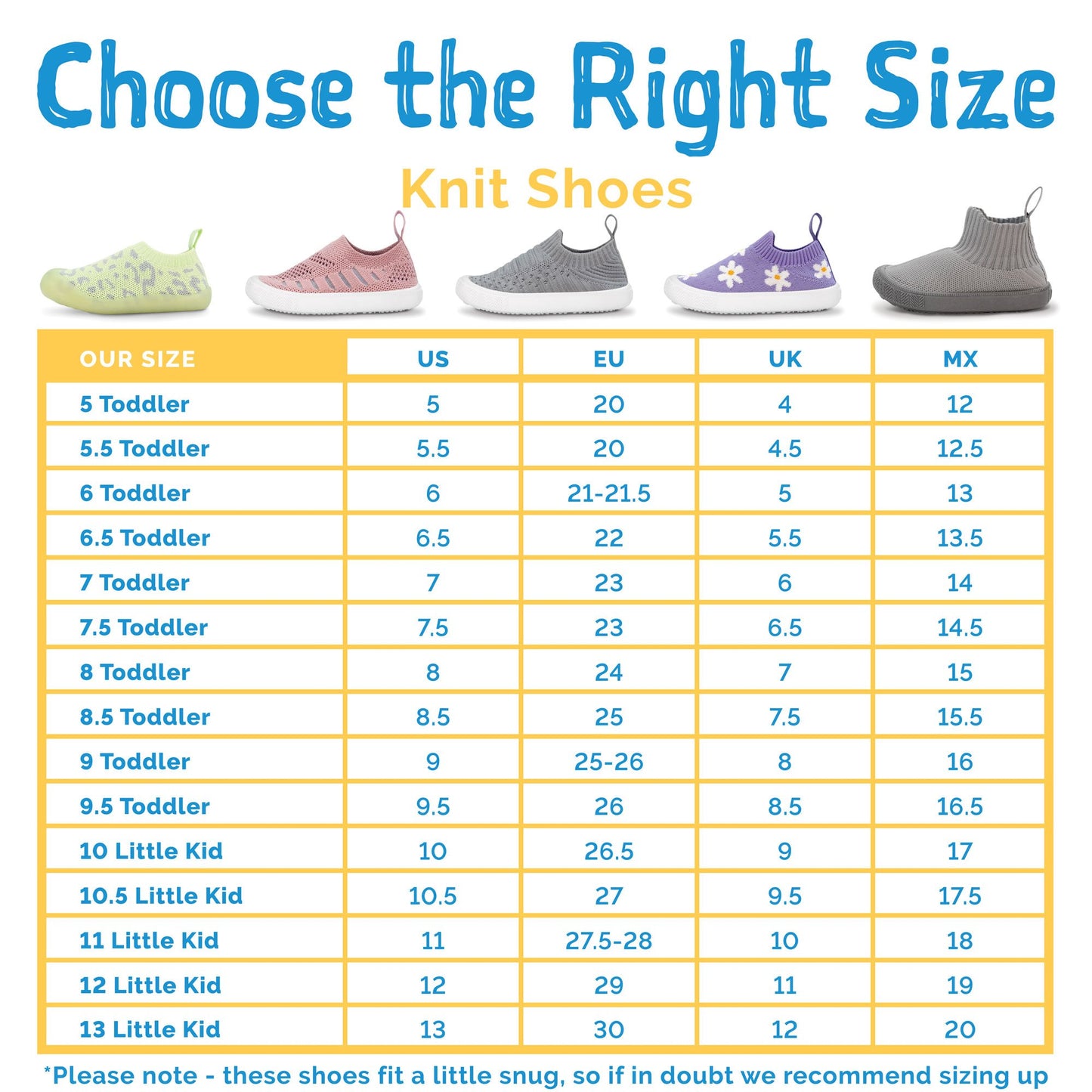 Jan & Jul - Graphic Knit Shoe - Purple Daisy