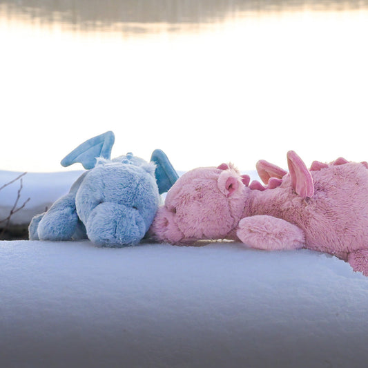 Bukowski Bears Laying Dragon - Sapphire