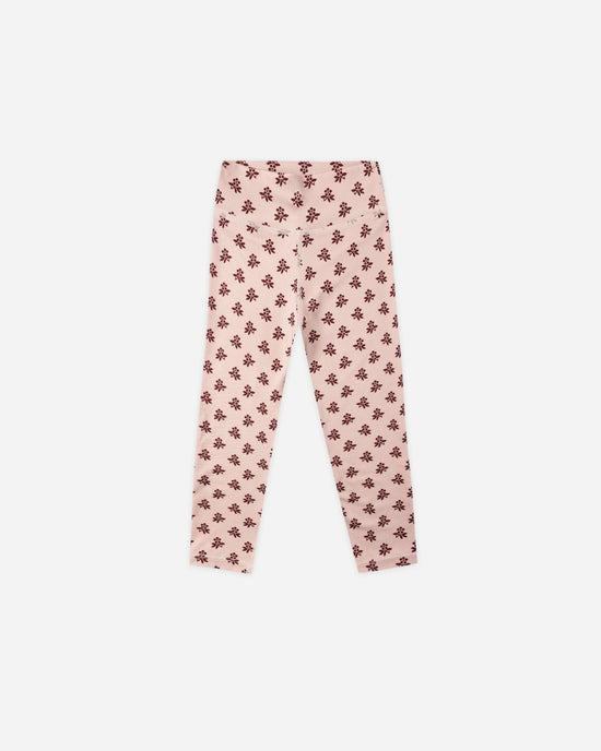 Rylee + Cru - Basic Legging - Blush Fleur