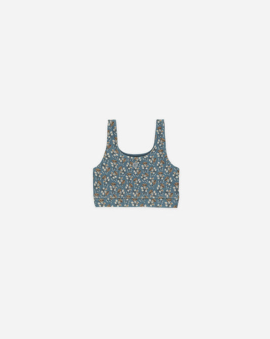 Rylee + Cru - Swift Sports Bra || Blue Floral