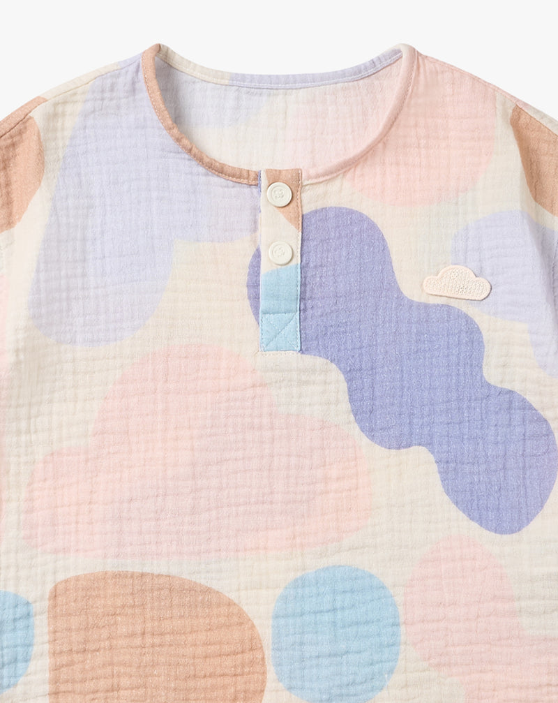 Nest Designs - Wrinkled Muslin Short Sleeve Tee