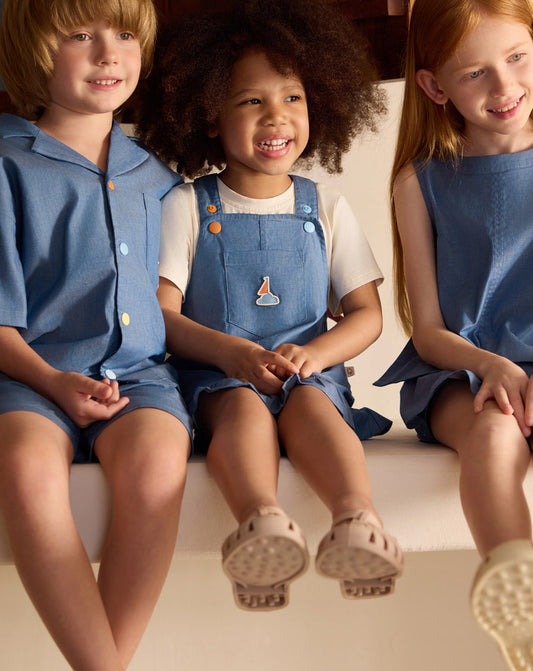 Nest Design - Denim Dress Overalls