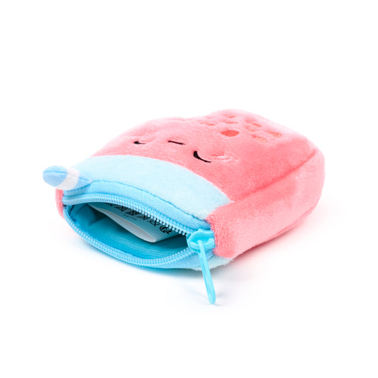 Puckator Foodiemals Bubble Tea Plush Mini Change Purse