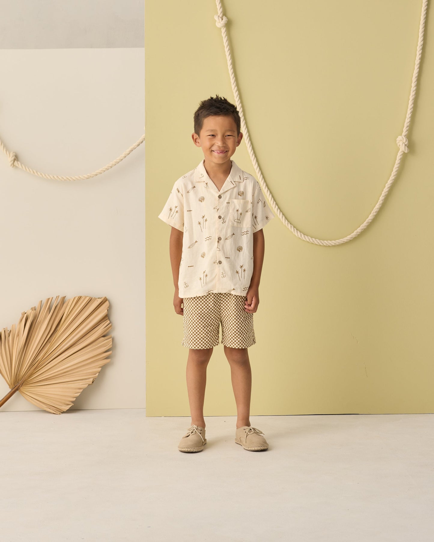 Rylee+ Cru - Lapel Collar Shirt Coastal
