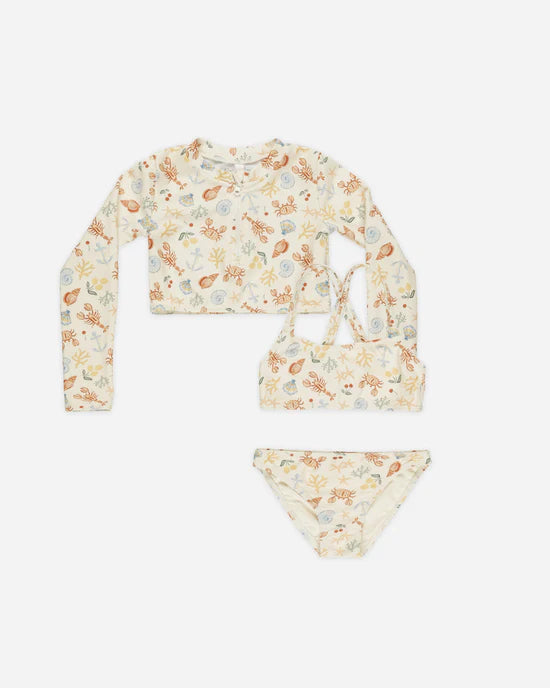Rylee+Cru - Crop Rashguard Set