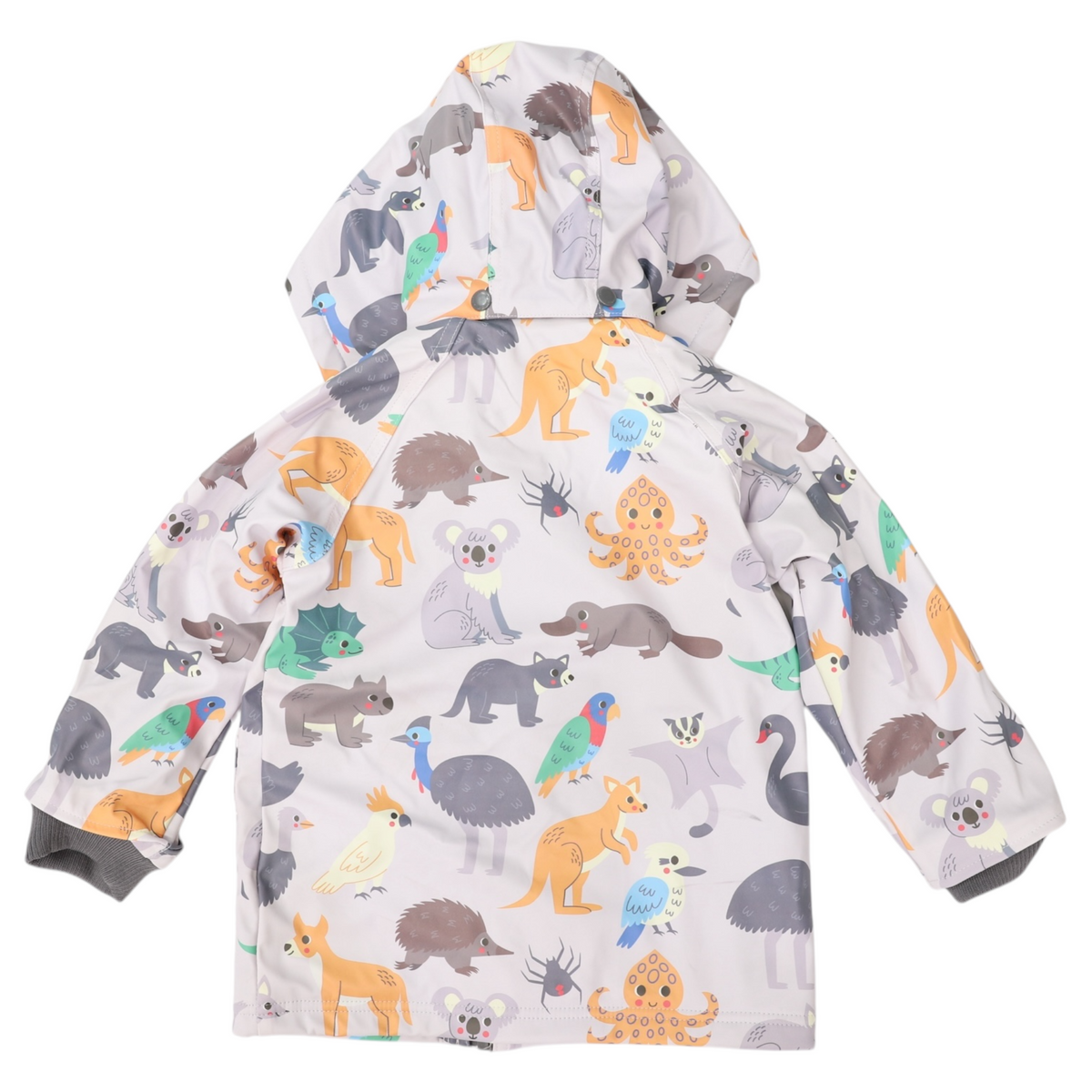 Korango - Sherpa Lined Straight Cut Raincoat