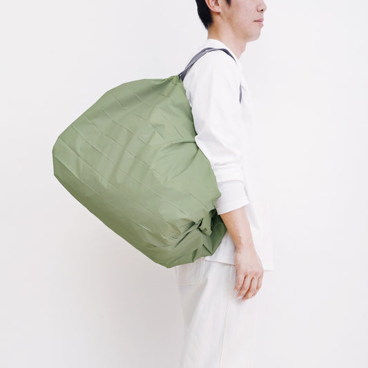 Shupatto Bag - One-Pull Foldable Bag - Mori (Large)
