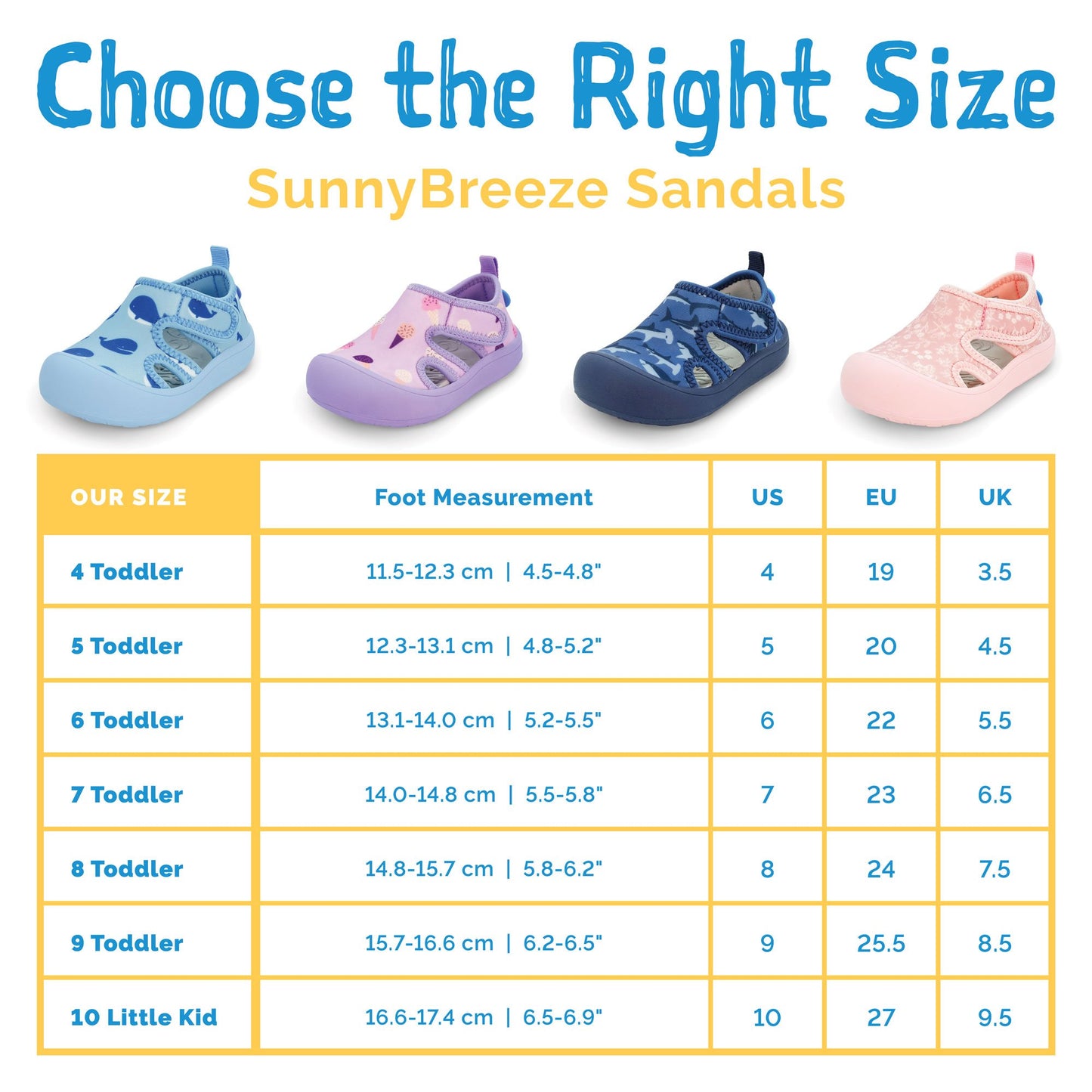 Jan & Jul Kids Sunny Breeze Sandals | Shark