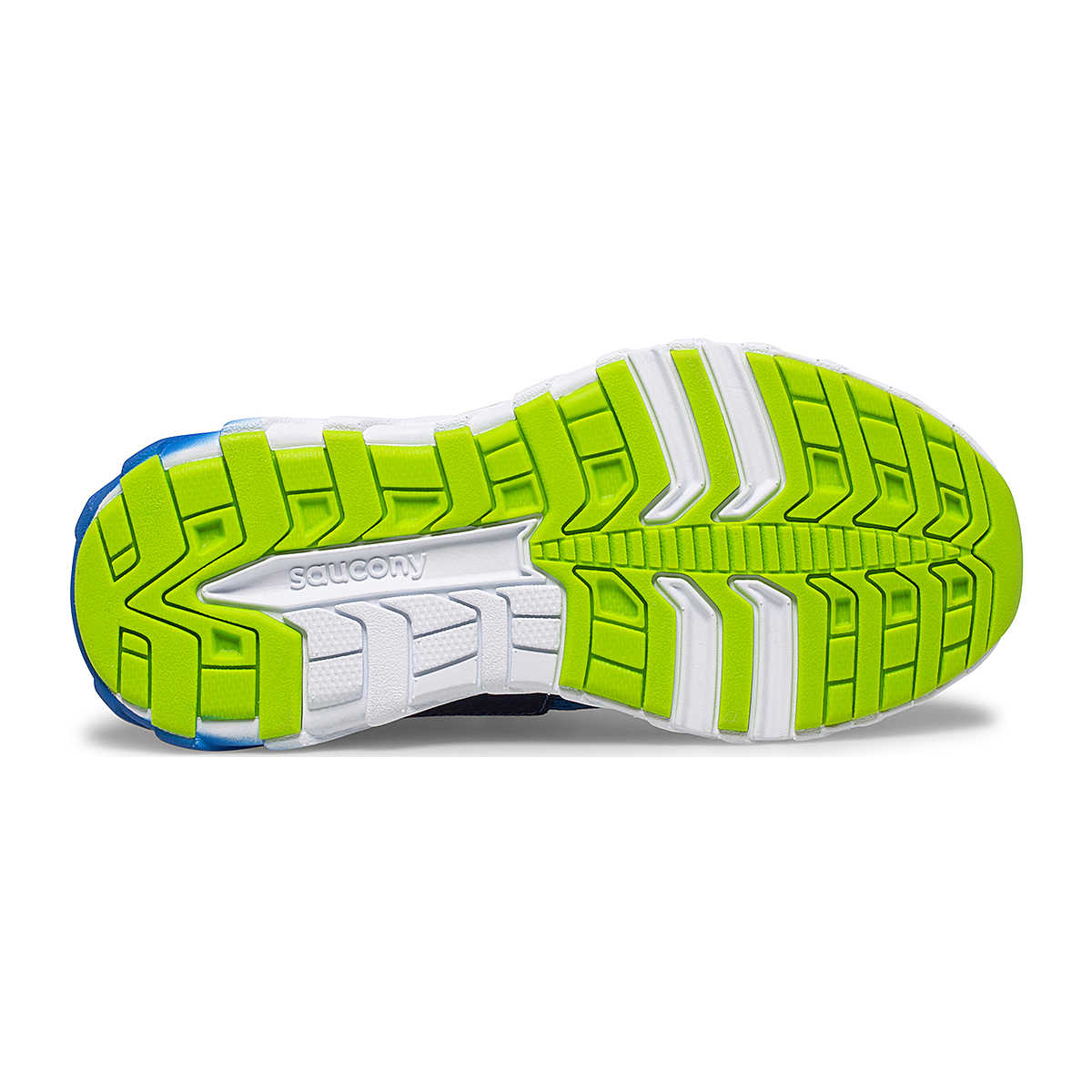 Saucony - Big Kid's Wind 2.0 A/C Sneaker - Blue/Green