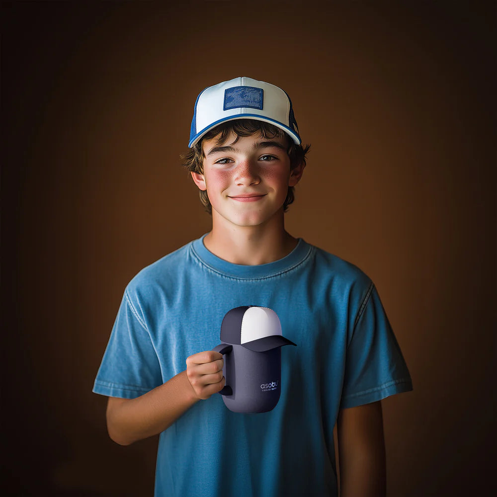 Asobu - Happy Hats Trucker Cap 12 Ounce - Purple