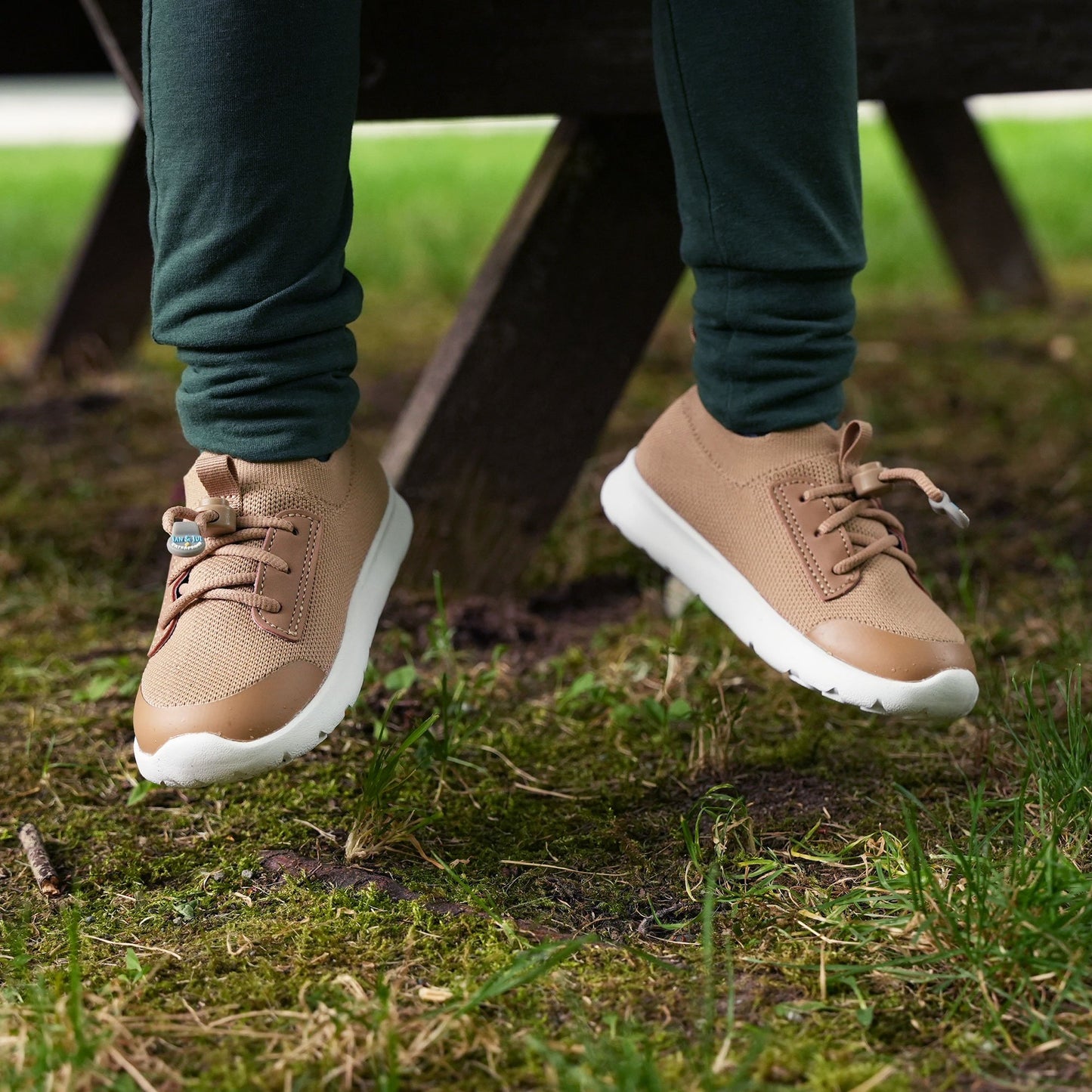 Jan & Jul-Kids Waterproof Shoes Sneakers | Soft Brown