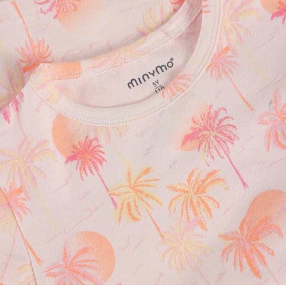 Minymo - Pink Palm Tree T-Shirt