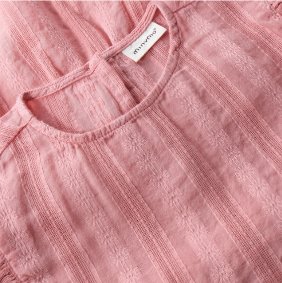 Minymo - Tiered Linen Dress