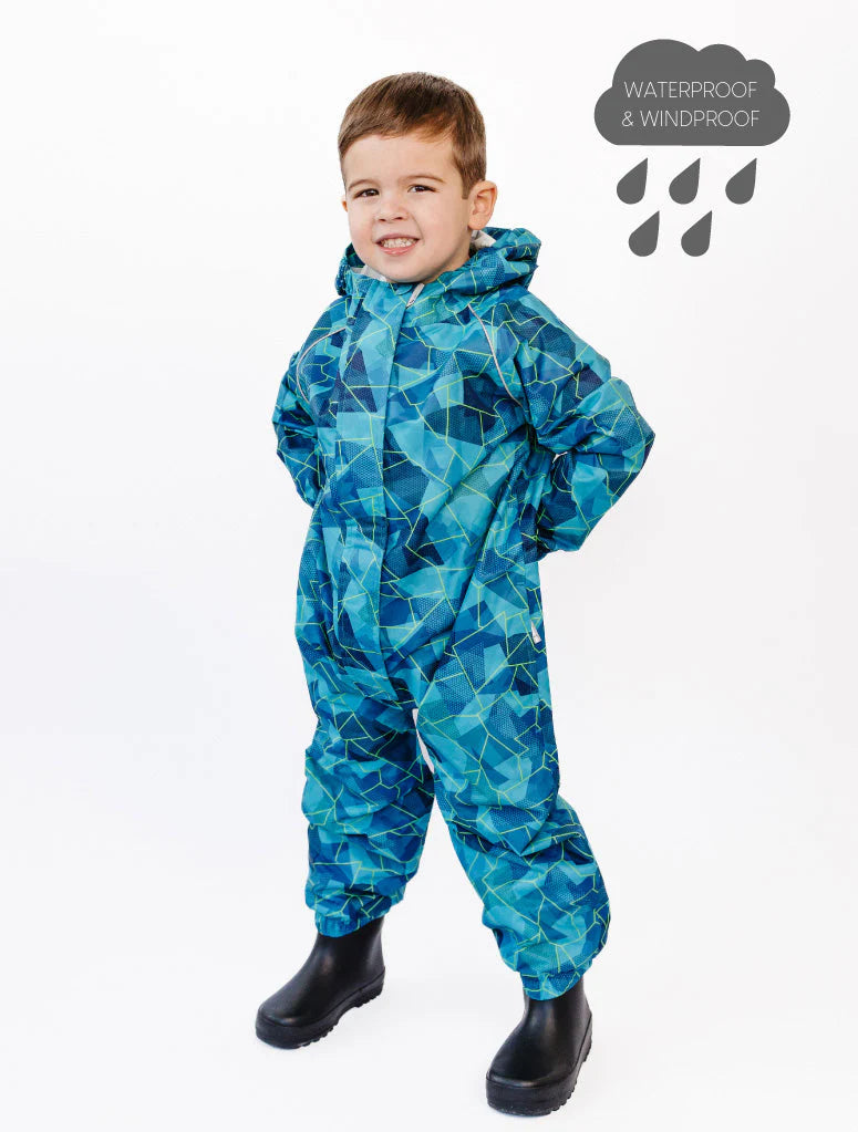 Therm Kids - 10K Rainsuit - Geo Tech