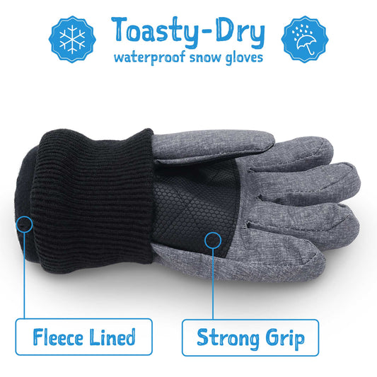 Jan & Jul Toasty-Dry Waterproof Snow Gloves