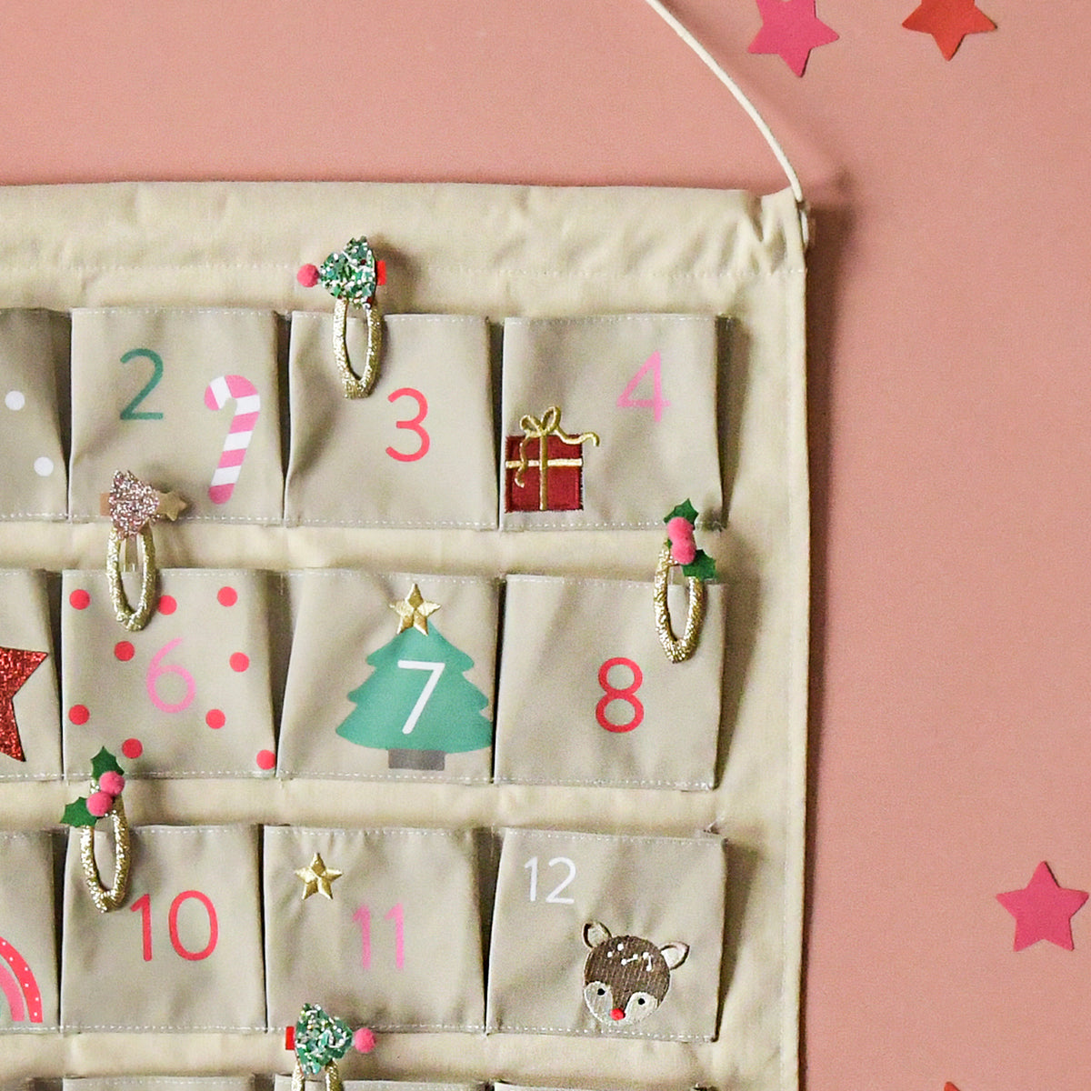 Rockahula - Jolly Christmas Re-usable Advent Calendar