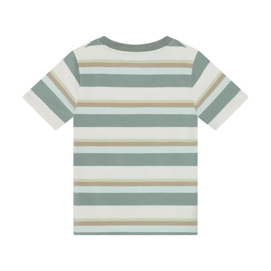 Minymo - Striped Short Sleeve T-Shirt