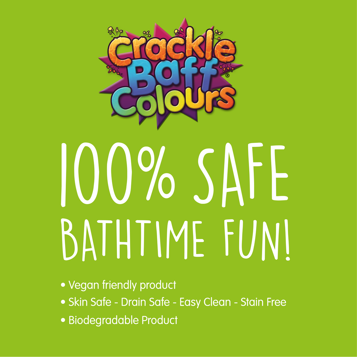 Zimpli Kids - Zimpli Crackle Baff Colours 6 Pack Sensory Bath Toy Gift