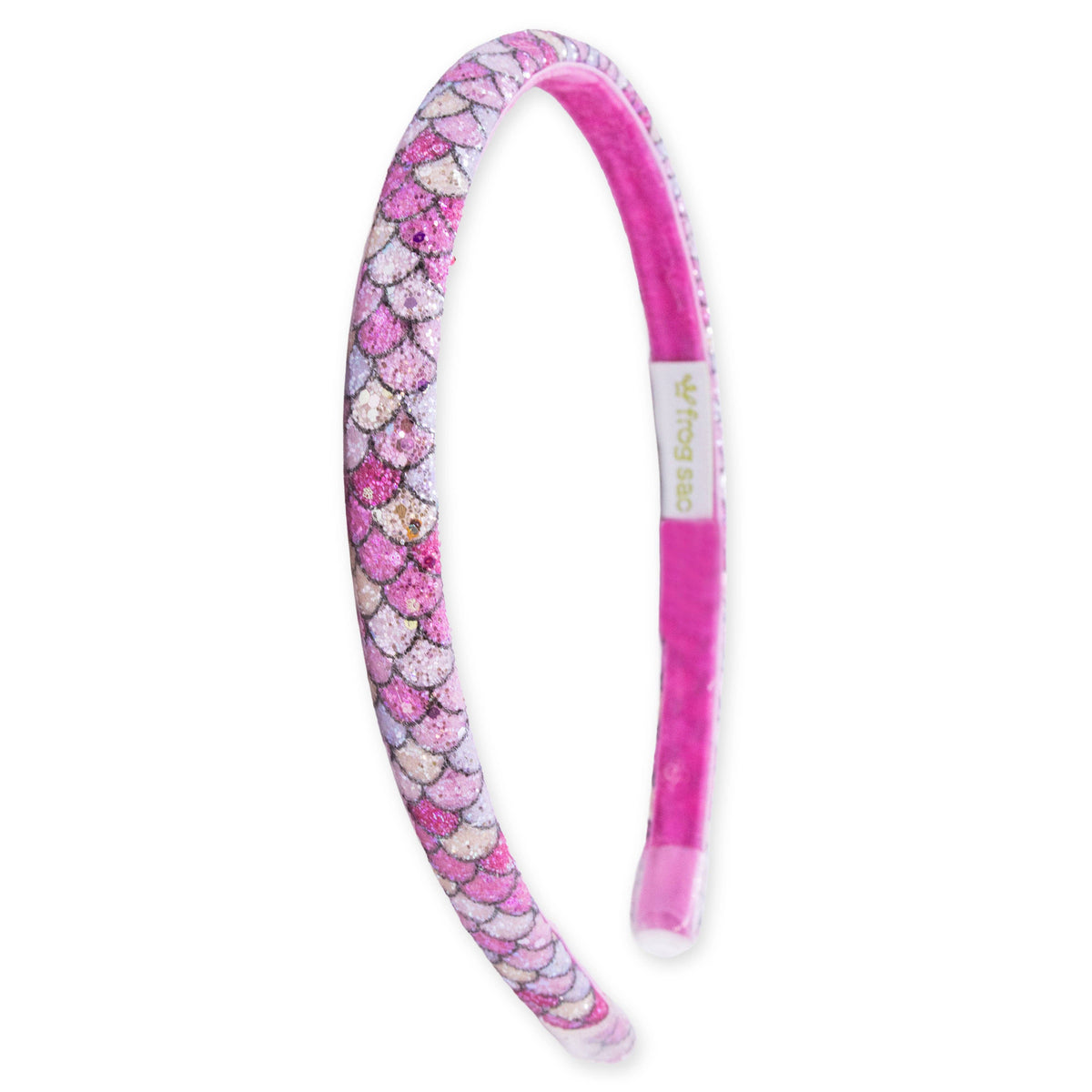 Frog Sac Mermaid Headband, Kids Thin Non-Slip Hair Accessories