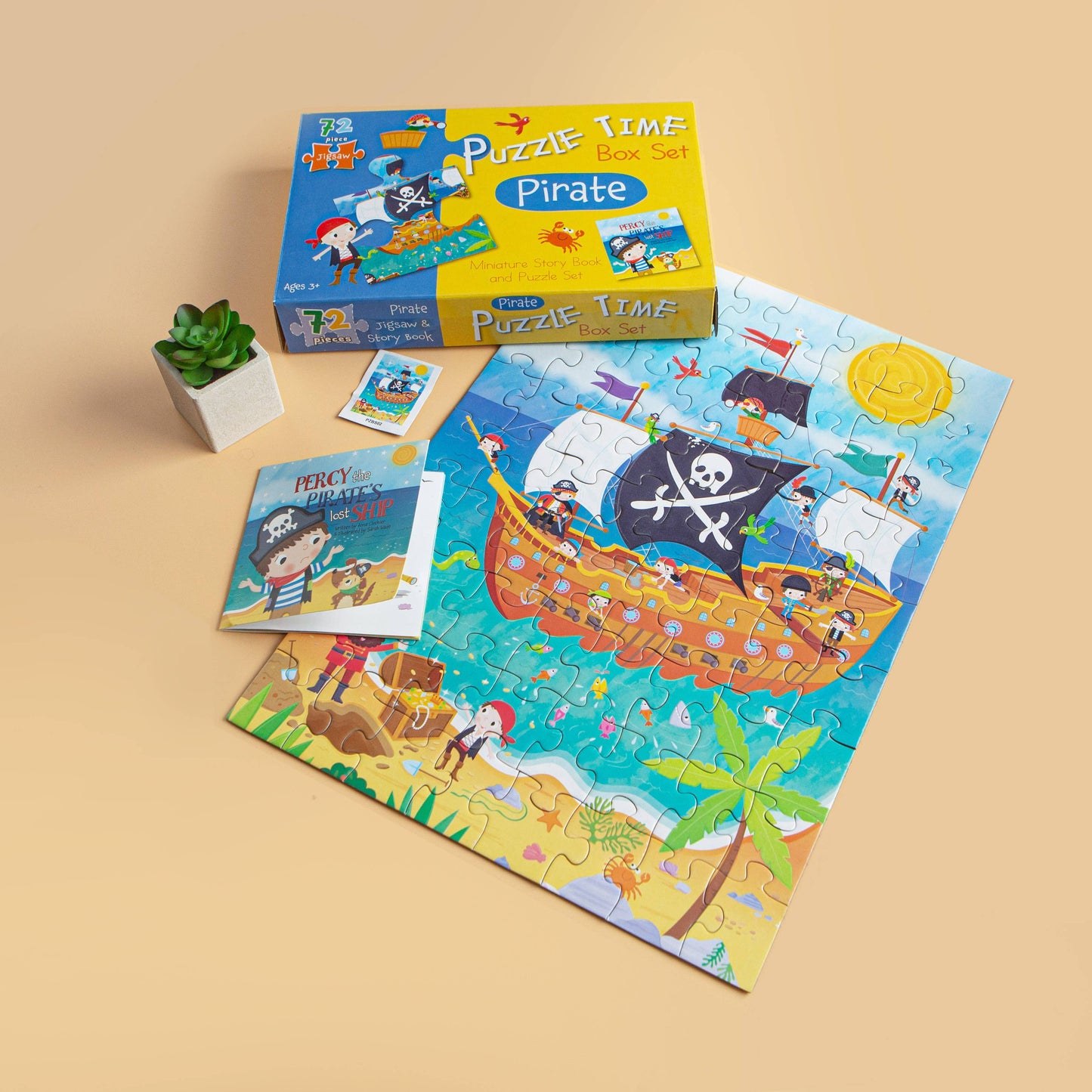 Robert Frederick - Jigsaw & Book Set - Pirate