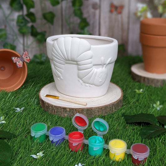 Robert Frederick - Paint Your Own Plant Pot - The Very Hungry Caterpillar