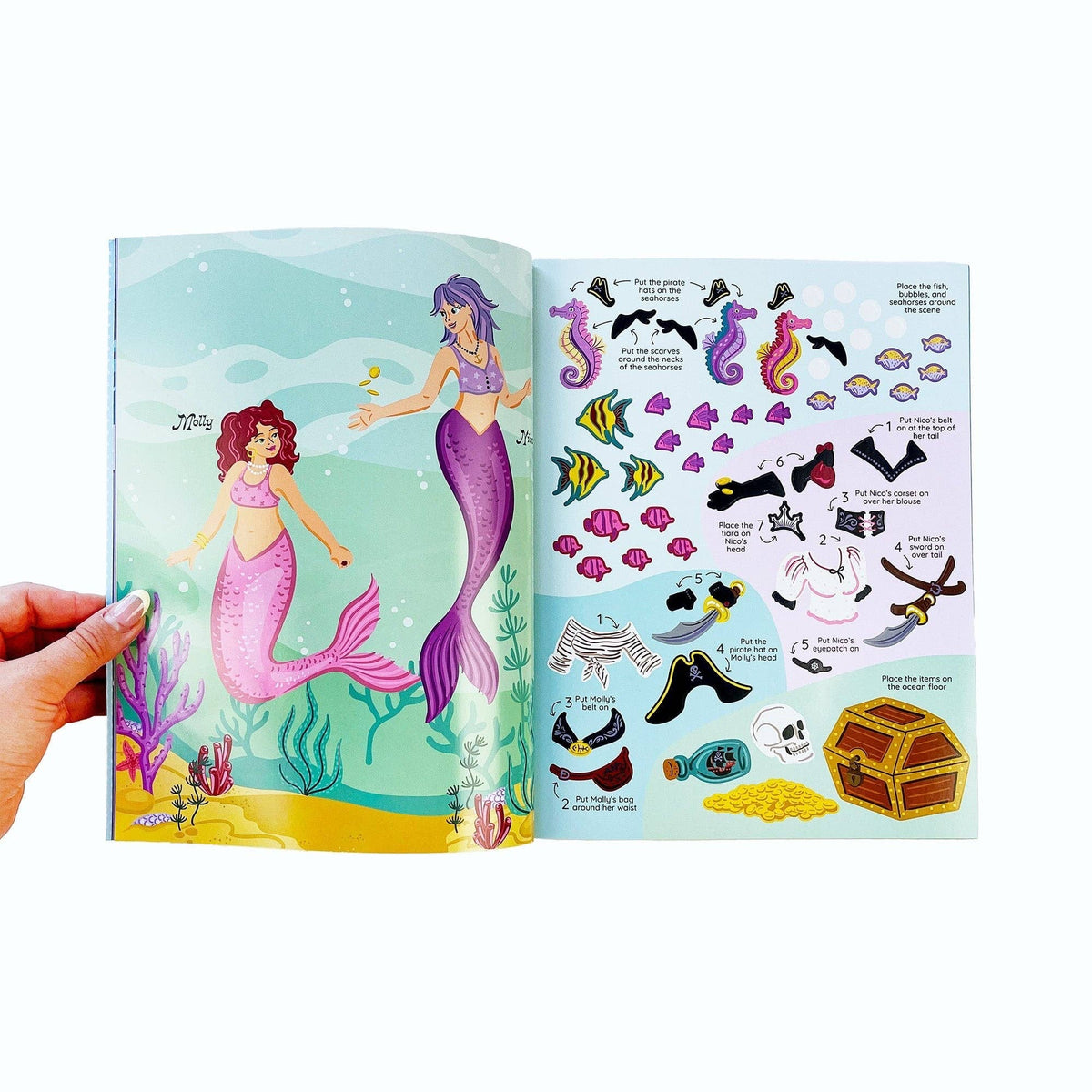 Pipsticks - Warrior Princesses Dress-Me-Up In Stickers Book