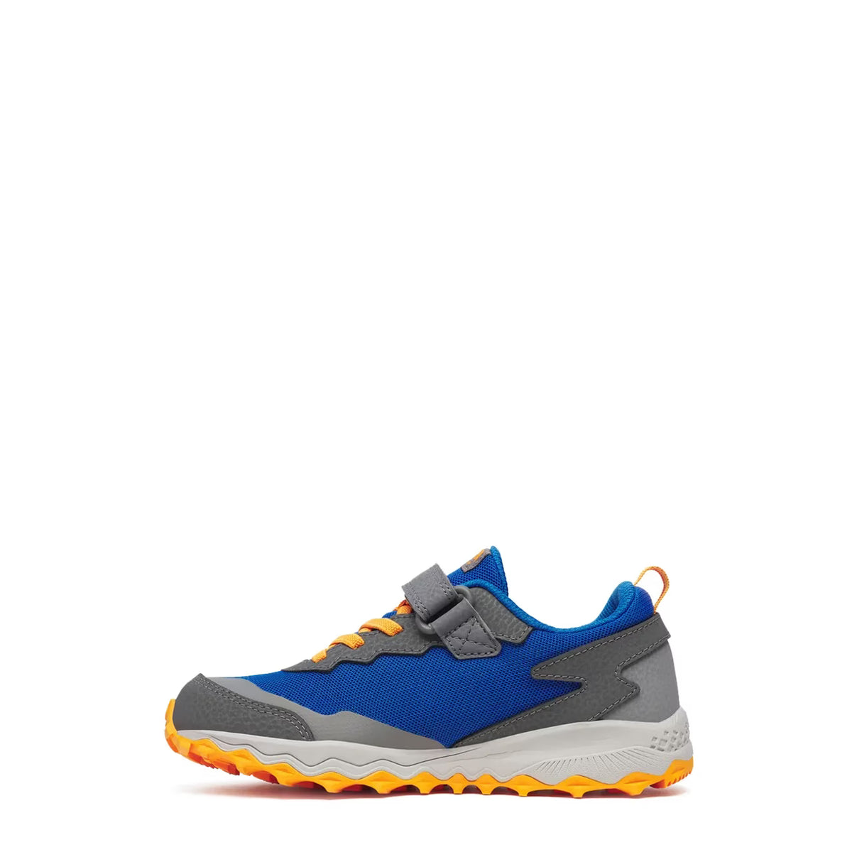Saucony Peregrine KDZ Big Kids Trail Sneaker Blue/Orange
