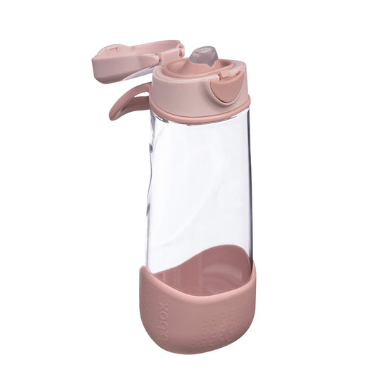 b.box - Tritan Sport Spout Bottle - 600ml - Blush Crush