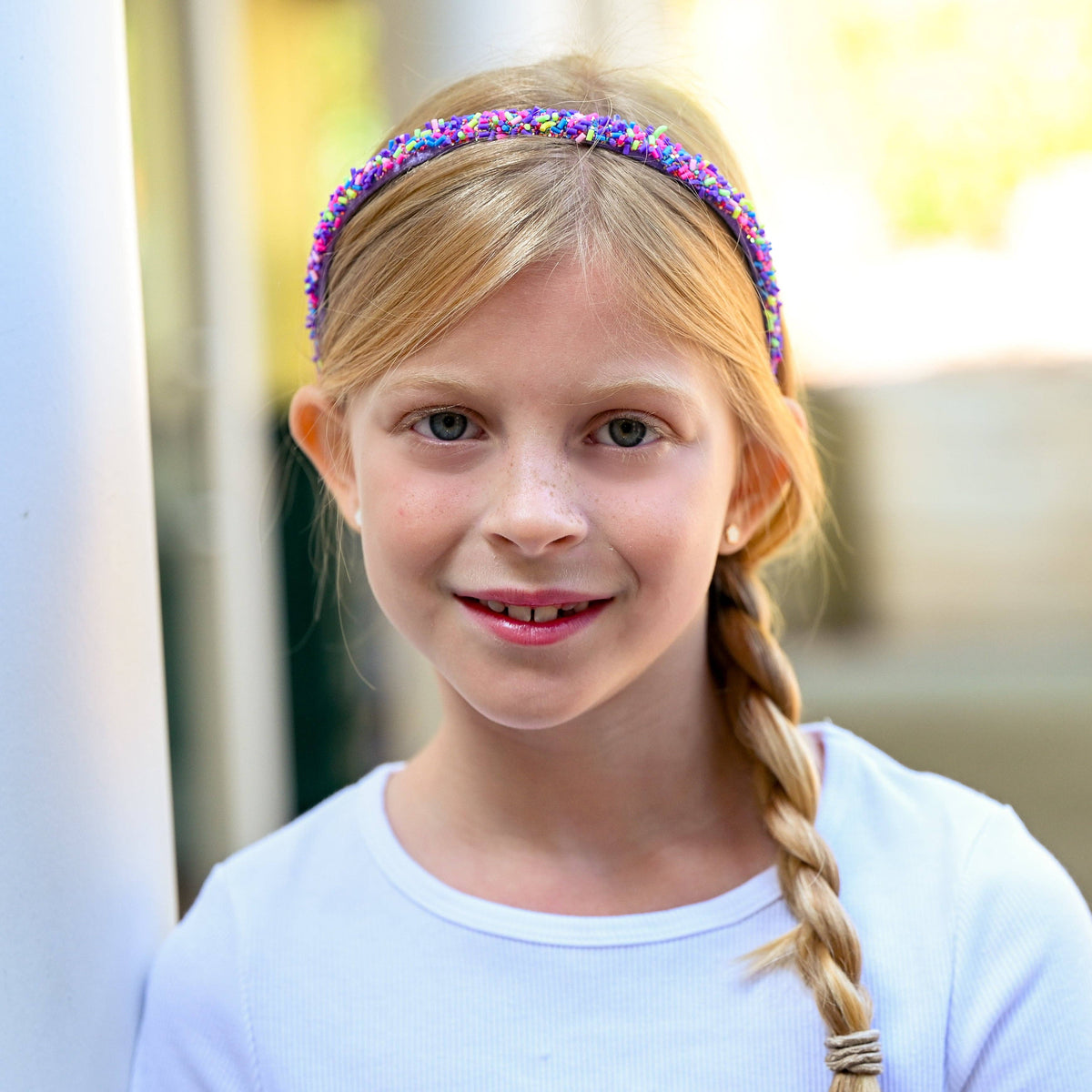 Frog Sac Thin Sprinkle Headband, Non-Slip Hair Accessories for Kids