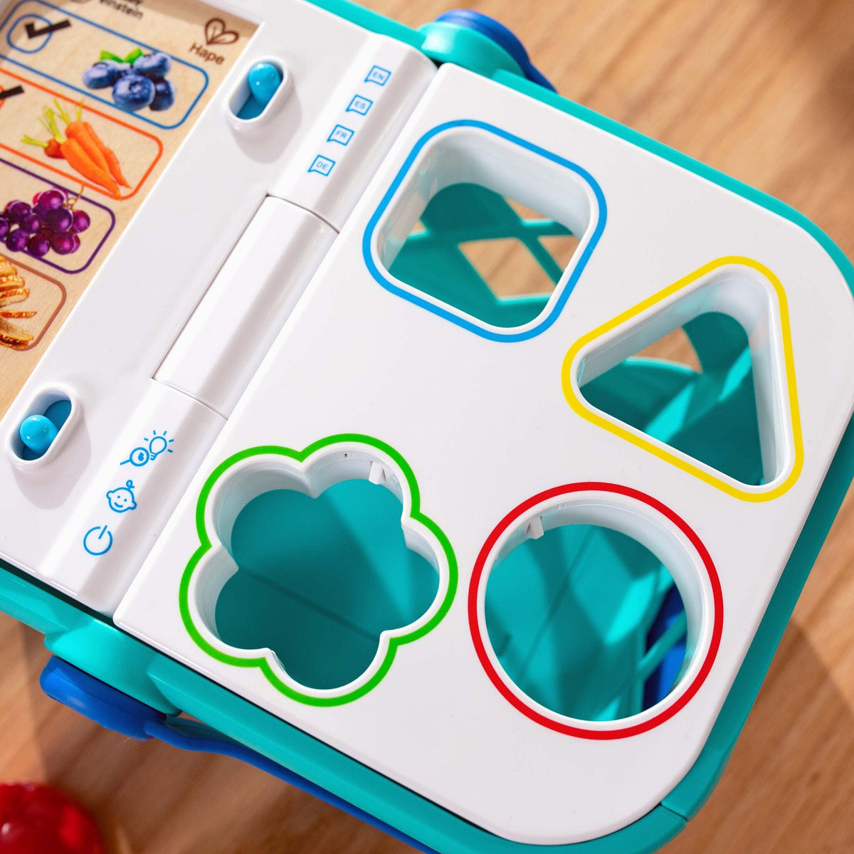 Baby Einstein HAPE Magic Touch Shopping Basket Pretend to Shop Toy